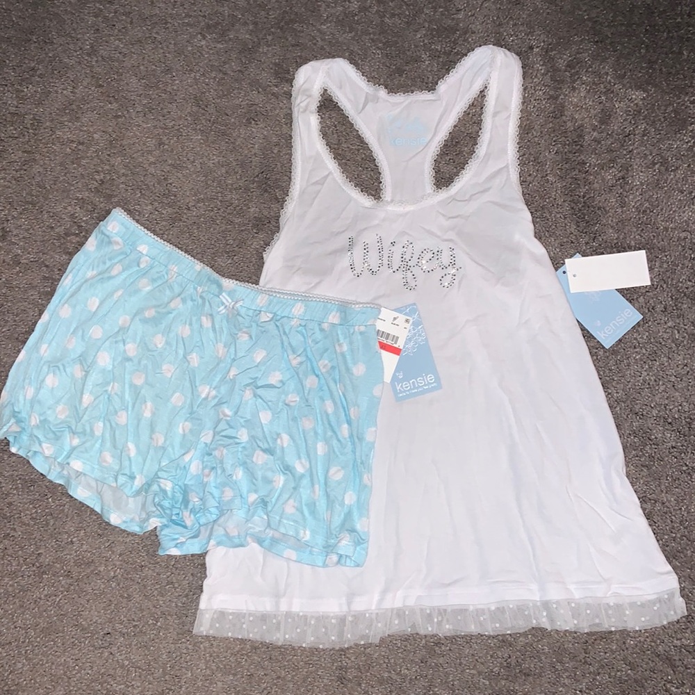 NWT Kensie Wifey pajama sleep set